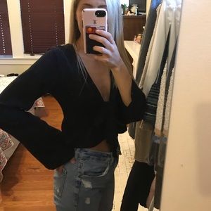 Cute black top